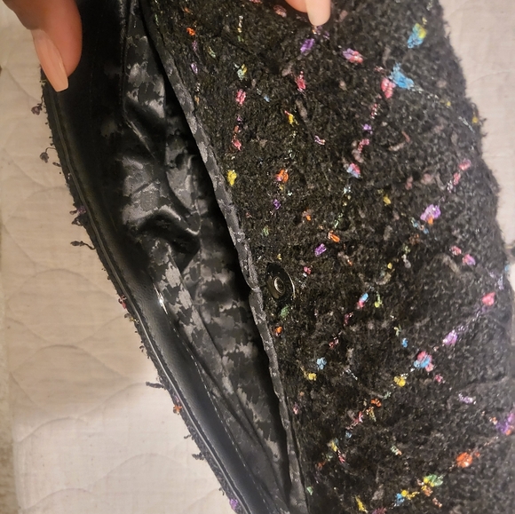 Karl Lagerfeld tweed purse - Picture 4 of 4